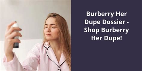 best dossier dupes|dossier burberry her dupe.